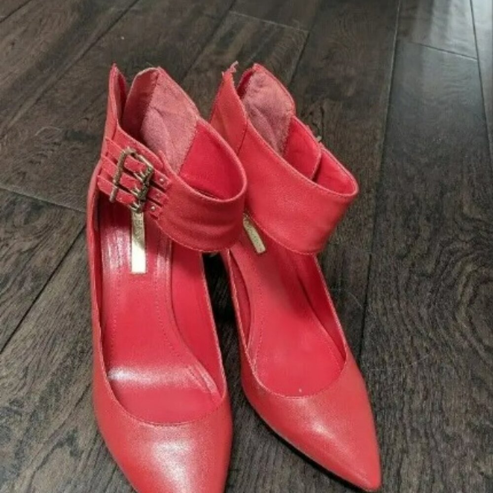 BCBG Red Pumps